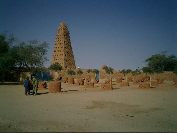 Niger Agadez mosque