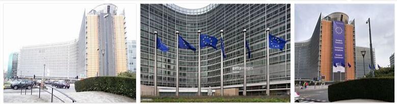 Belgium Berlaymont complex