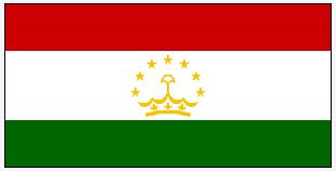 TAJIKISTAN State Flag
