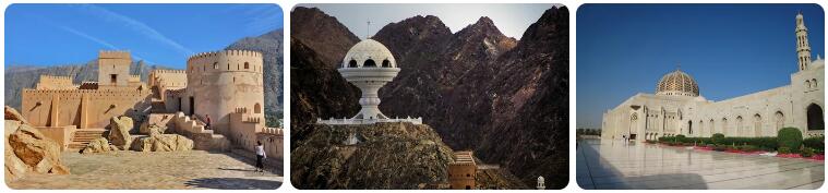 Landmarks of Oman