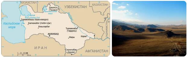 Turkmenistan Geography
